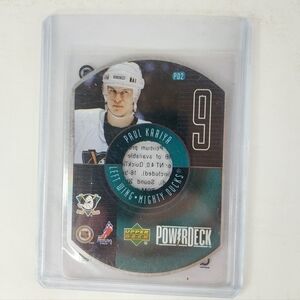 Upper Deck PowerDeck Paul Kariya Hockey Card 1999-00 CD-ROM Drive Hockey Insert